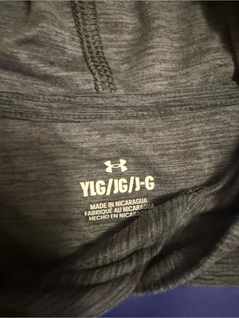Nike Men's Gray Full-Zip Jacket, Under Armour Lot